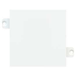 Ekinex накладка 55x55 mm белый пластик EK-A55-GAA