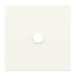 Square magnetic plate for a 1-rocker push button Proxima series Metal Warm White