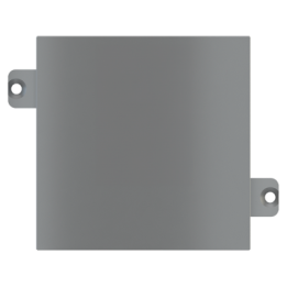 Ekinex накладка 55x55 mm титан металл EK-A55-GBS