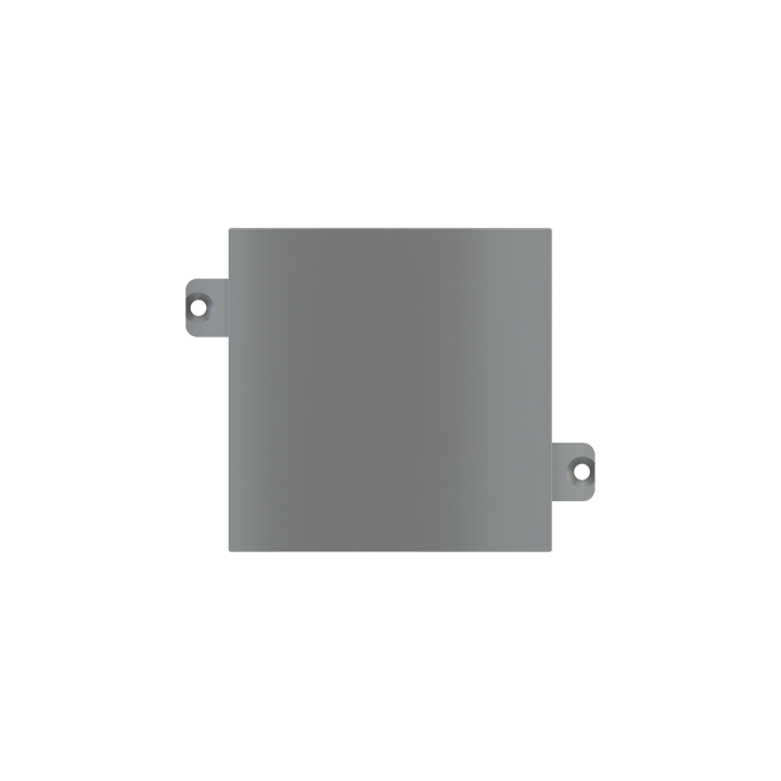 Ekinex накладка 55x55 mm титан металл EK-A55-GBS