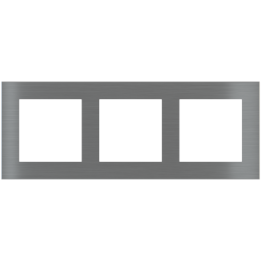 Ekinex накладка 20venti 87x229 mm титан металл EK-D3P-GBS