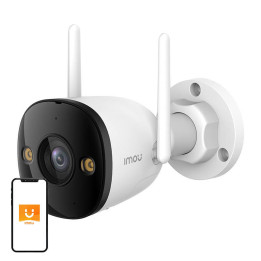 IMOU IPC-S3EP-3M0WE-0280B-IMOU 5MP āra Wi-Fi IP kamera ar duālo apgaismojumu, 30m IR, PoE, iebūvētu mikrofonu