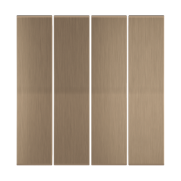 Ekinex накладка ERA 20x81 mm латунь металл EK-TEV-4-GWB