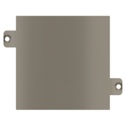 Ekinex накладка 55x55 mm никель металл EK-A55-GBR