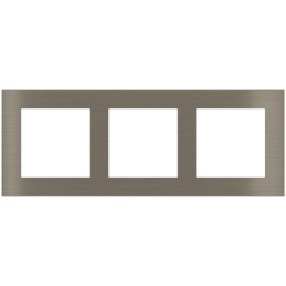 Ekinex накладка 20venti 87x229 mm никель металл EK-D3P-GBR