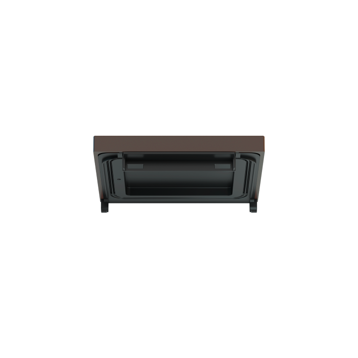 Square metal plate for Waterproof cover paint Fenix NTM Cocoa Orinoco
