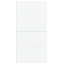 Kit 4 rockers 20Venti serie horizontal rectangular (30x15) Pure white Plastic