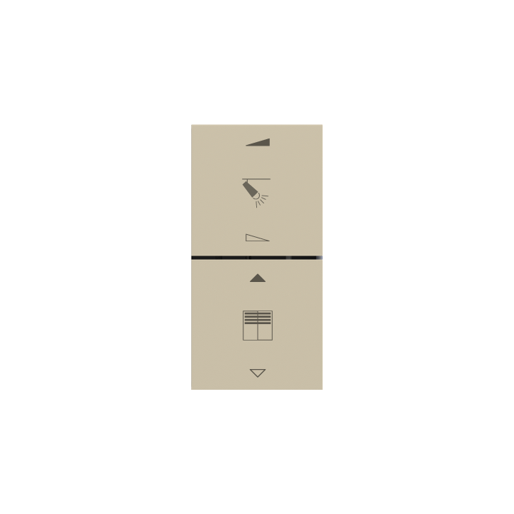 Kit 2 rockers FF square (40x40) for EF2 Fenix NTM Beige Luxor