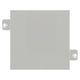 Ekinex plāksne 55x55 mm sudrabs plastmasa EK-A55-GAG
