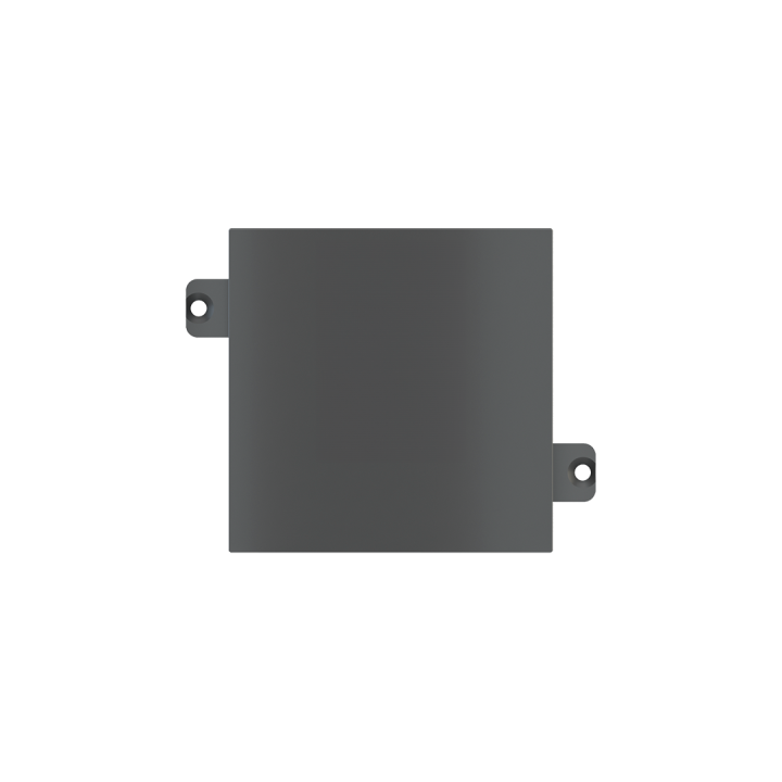 Ekinex накладка 55x55 mm металл EK-A55-GBU