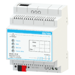 Ekinex KNX kontrolieris EK-BJ1-TP-MSTP
