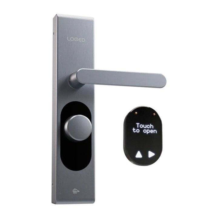 Shelly LOQED Touch Smart Lock Silver (WiFi/BT)