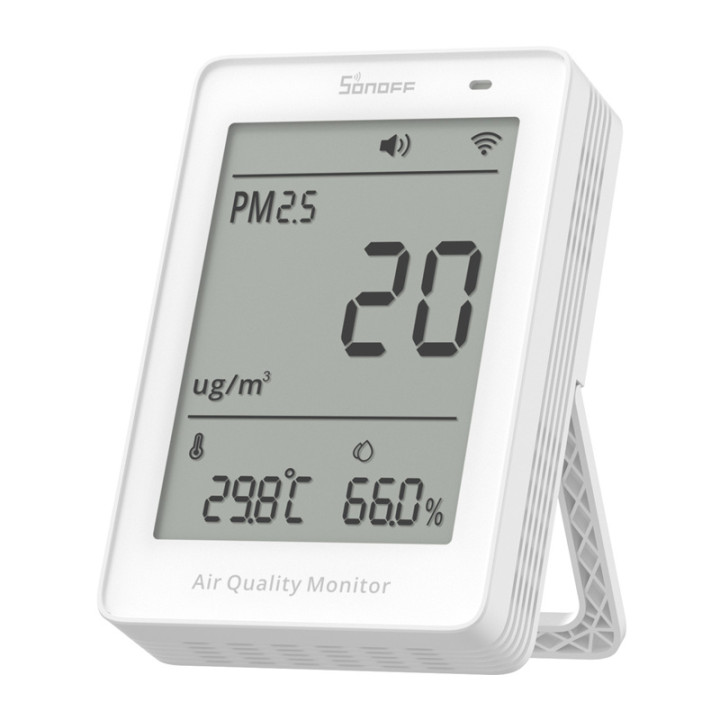 SONOFF AirGuard PM2.5/PM10 – SAWF-07P Matter Над Wi-Fi Монитор качества воздуха – Sonoff, SmartWise, Shelly Оптовая продажа в ЕС