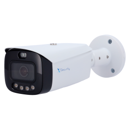 Цилиндрическая IP-камера X-SECURITY XS-IPB619CA-4U-WIZCOLOR-TIOC, 4MP, IP67, с Wi-Fi, PoE, ИК 50m, 2.8mm