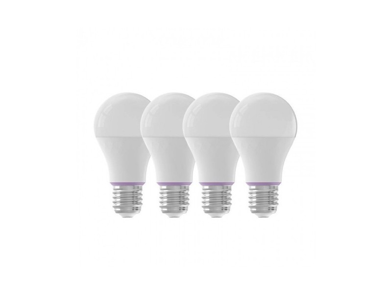 Yeelight Viedā LED spuldze WiFi YLQPD-0012 E27 9W Dimmer (4 pack) E27