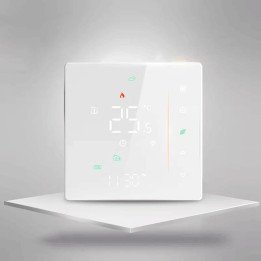 Termostats 5A Zigbee balts