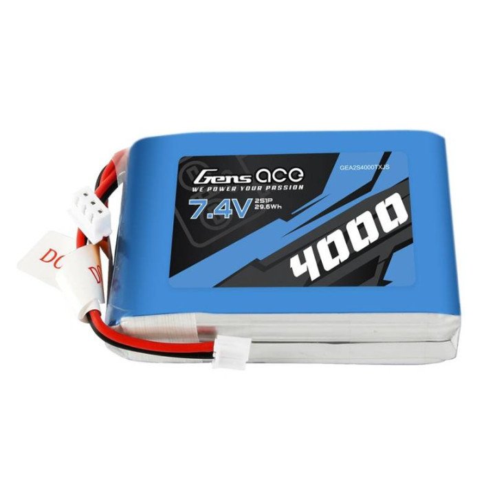 Gens Ace GEA2S4000TXJS 4000mAh 7.4V 1C LiPo Battery