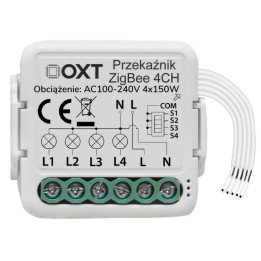 Zigbee 4 pogu mini relejs
