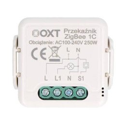 Zigbee 1 pogu mini relejs
