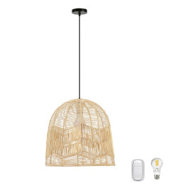 Immax BOHO PELO-COMPLET kattovalaisin 50 cm, älypolttimo ja kaukosäädin 08263-S