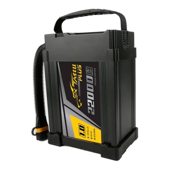 Tattu Plus 1.0 22000mAh 44.4V 25C 12S1P AS150U LiPo Battery TAA22K12SP25A