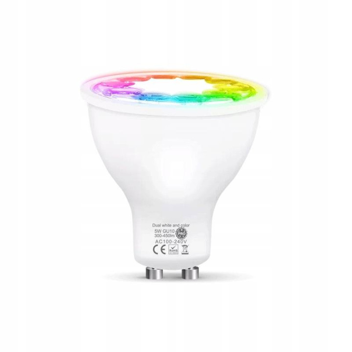 Tuya 5904496826685 Smart Spot 30° LED RGBCCT 5W ZigBee GU10 Bulb