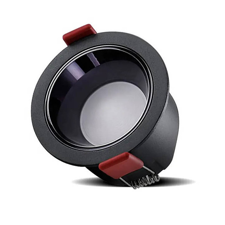 LED griestu lampa 12W RGB+CCT 60 grādi melns GL ZigBee HUE TUYA