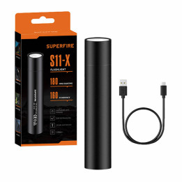 Lukturis Superfire S11-X, 700 lm, USB, 5 režīmi