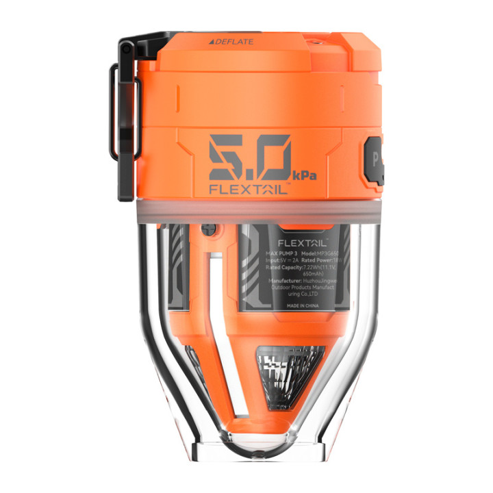 Flextail Max Pump 3-O Portable Air Pump (Orange)