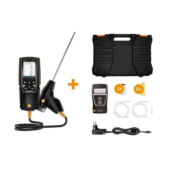 testo 310 II - Анализатор дымовых газов с принтером
