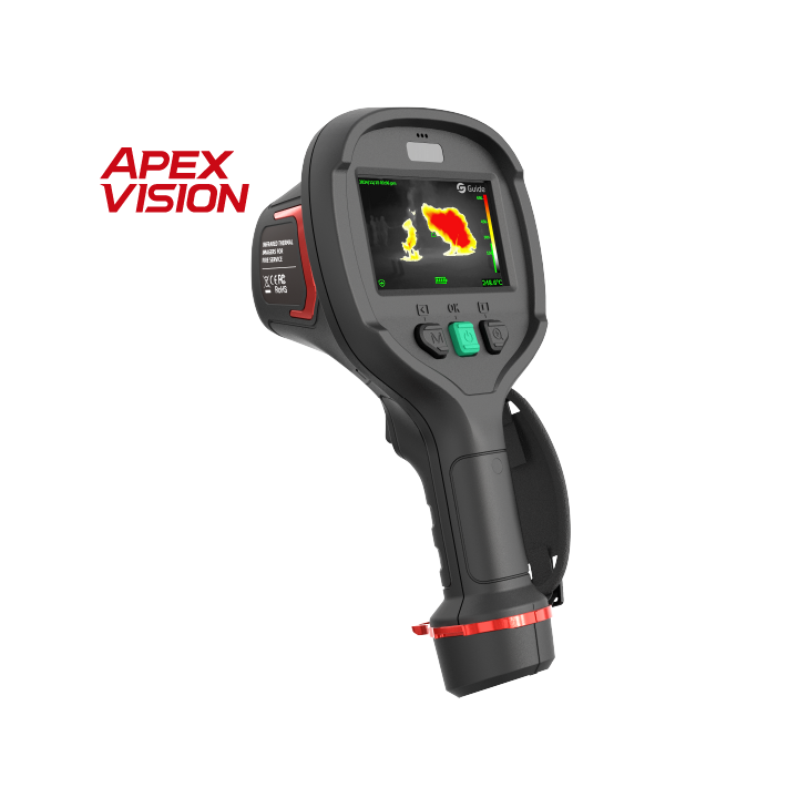 Saugus sprąsti gaisrinis termovizorius Guide PR410S (384x288, 15mK, 60Hz, nuo -40°C iki 2000°C)