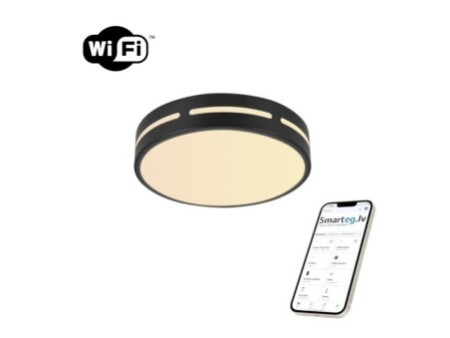 LED RGB griestu lampa apaļa 40cm 24W Wi-Fi