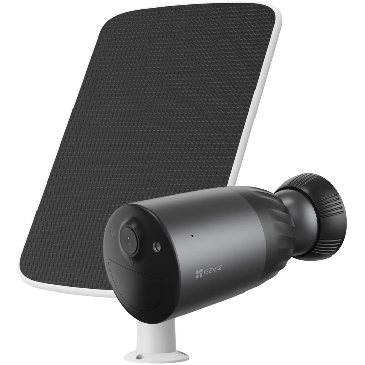 EZVIZ CS-BC1c/SP (4K) 8MP Bullet IP drošības kamera āra telpām, 4K Ultra HD, viedā griestu/sienas gaisma, melna