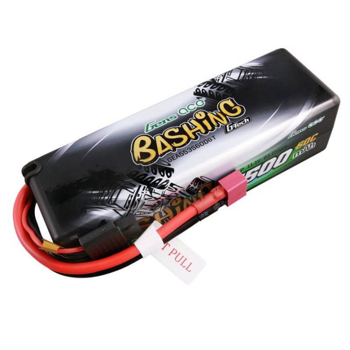 Gens ace G-Tech 5500mAh 11.1V 3S1P 60C HardCase 15# car Battery GEA553S60DGT