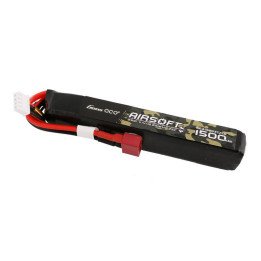 Gens ace 25C 1500mAh 3S1P 11.1V Airsoft Gun LiPo Battery with T Plug GEA15003S25D