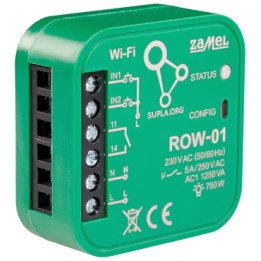 ZAMEL ROW-01 умный Wi-Fi настенный выключатель 230 В AC – совместим с Tuya