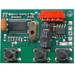 CAME AF43SP 001PL0011 - 433,92 MHz dažnio plokštė, kintamo kodo radijas