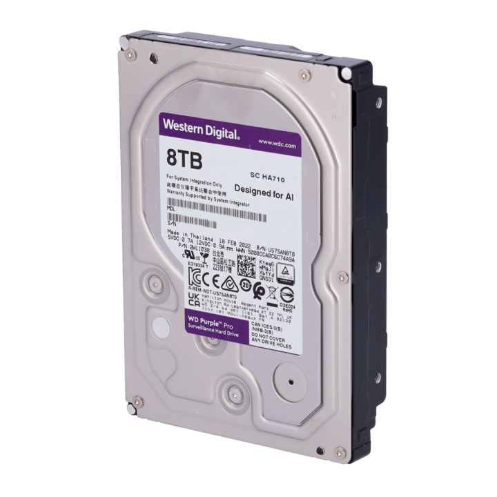 Western Digital HD8TB-PRO 8TB jälgimiskõvaketas SATA