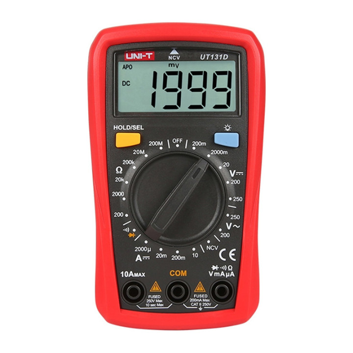 UNI-T UT131D Palm-Sized Digital Multimeter