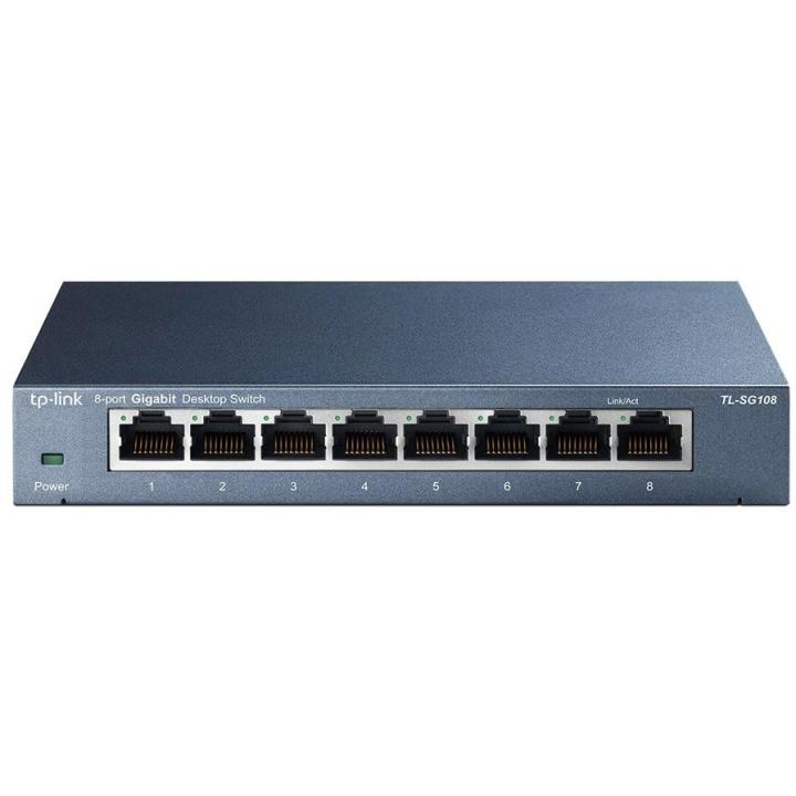 TP-LINK TL-SG108 V4 8-Port Gigabit Ethernet Switch