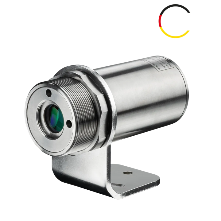 optris CSvision R1M — High-Temperature Ratio Thermometer with Video Sighting