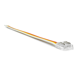 COB adapterio jungties jungtis - CCT ir RGB-IC kabelis 10mm 4PIN