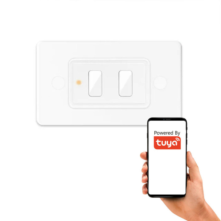 Scenos nuotolinio valdymo pultas 2 kanalai 6 programos LR serija ZigBee Home Assistant TUYA