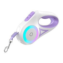 Automātiskā pavada 3m Rojeco (violeta)