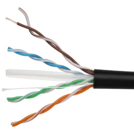 SUKTOS POROS LAIDAS UTP/K6/100M/UV/CON 100 m CONOTECH