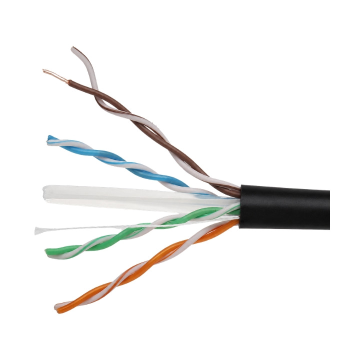 SUKTOS POROS LAIDAS UTP/K6/100M/UV/CON 100 m CONOTECH