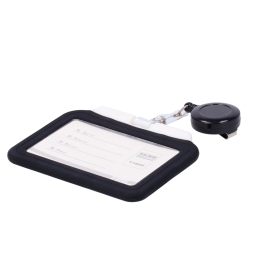CARDCUBE CARD-HOLDER-CLIP-BLACK RFID kartes turētājs ar klipsi - Melns