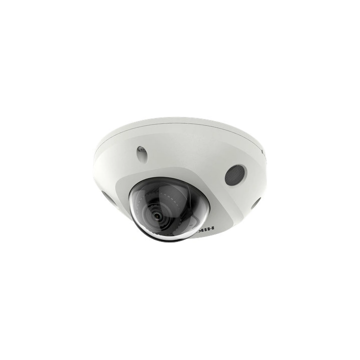Hikvision DS-2CD2543G2-IWS(2.8mm) 4MP AcuSense Mini Kupola IP Kamera ar Iebūvētu Mikrofonu, PoE, IP67 Āra