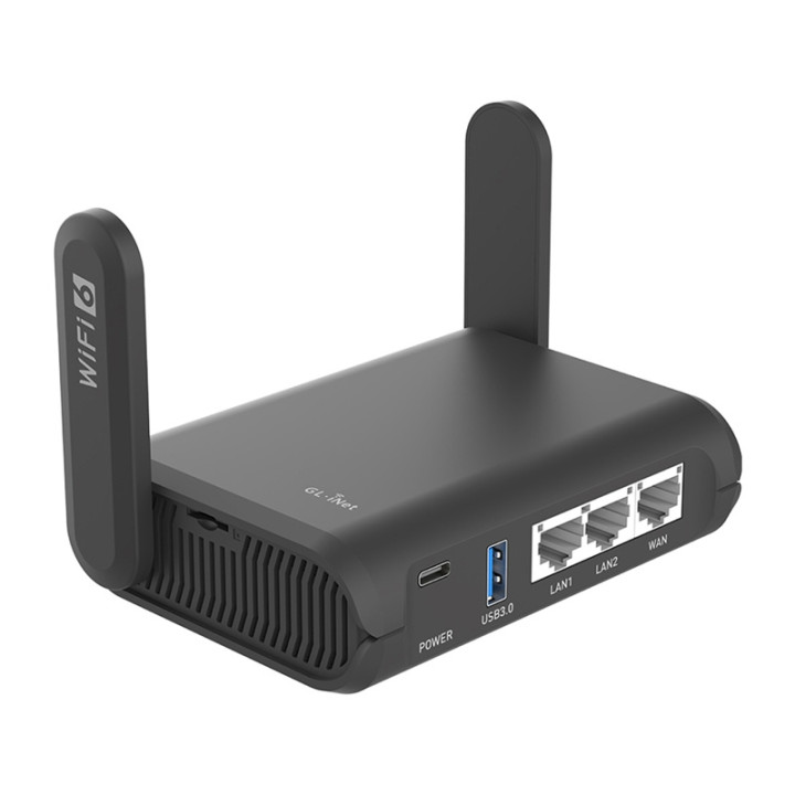 GL.iNet Slate AX Wi-Fi 6 maršrutizatorius