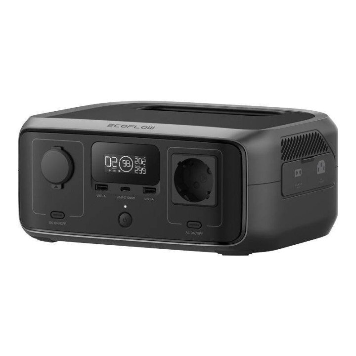 EcoFlow RIVER 3 Portable UPS Power Station 245Wh 300W (10ms Switchover) EFRIVER3-UPS-EU-CBox